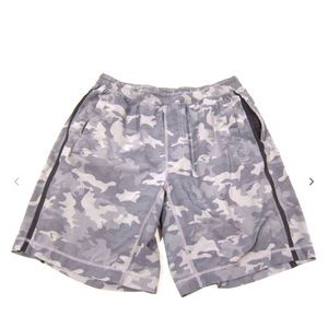 SUPER RARE Lululemon Pace Breaker Short Gray Camo Camouflage Print sz S